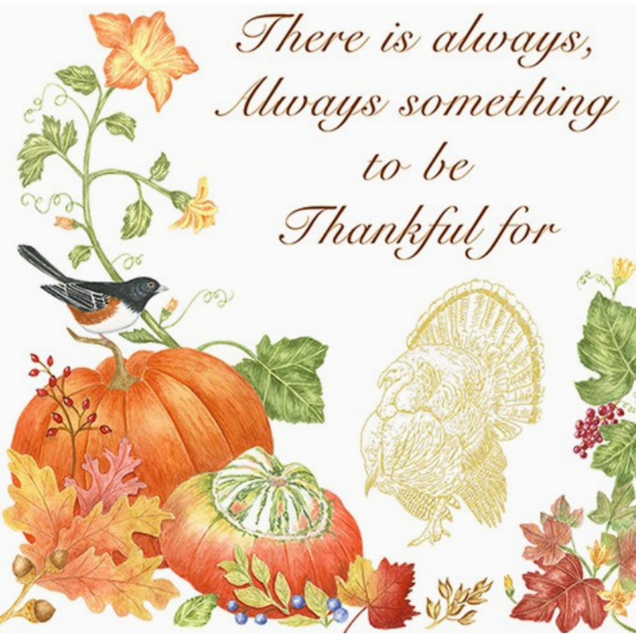 Flour Sack Towel Something to be Thankful For