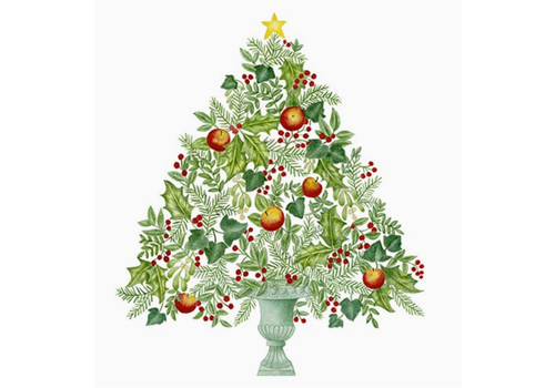  Alice's Cottage Flour Sack Towel Holiday Tree 