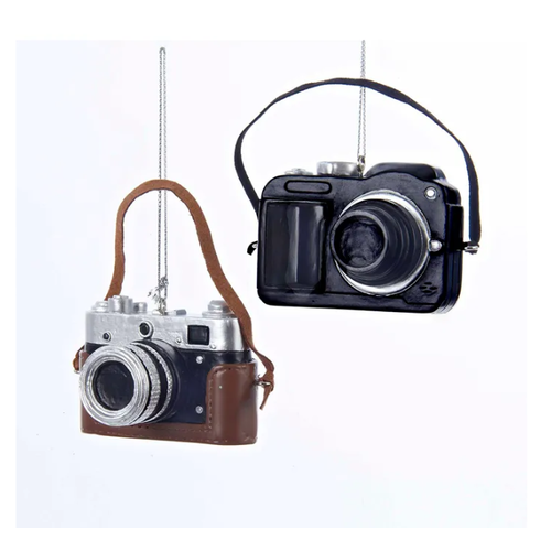  Kurt Adler Camera Ornament 