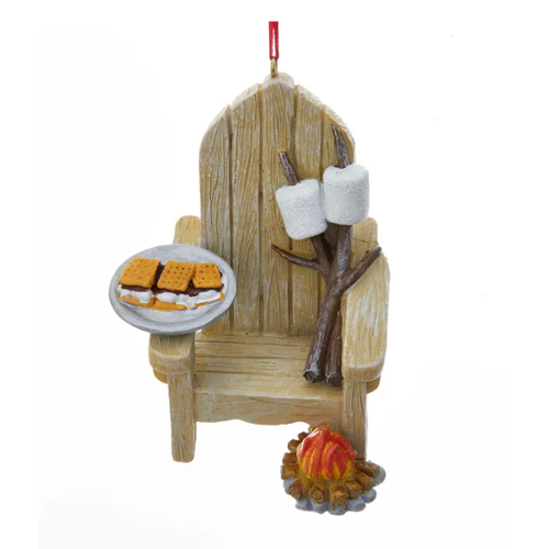  Kurt Adler Adirondack Chair Resin Ornament 
