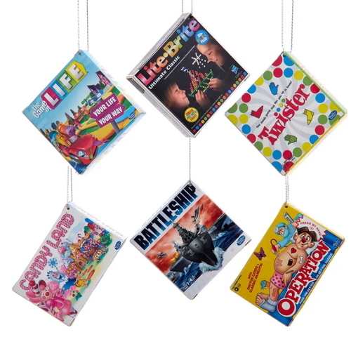  Kurt Adler Board Game Ornament 