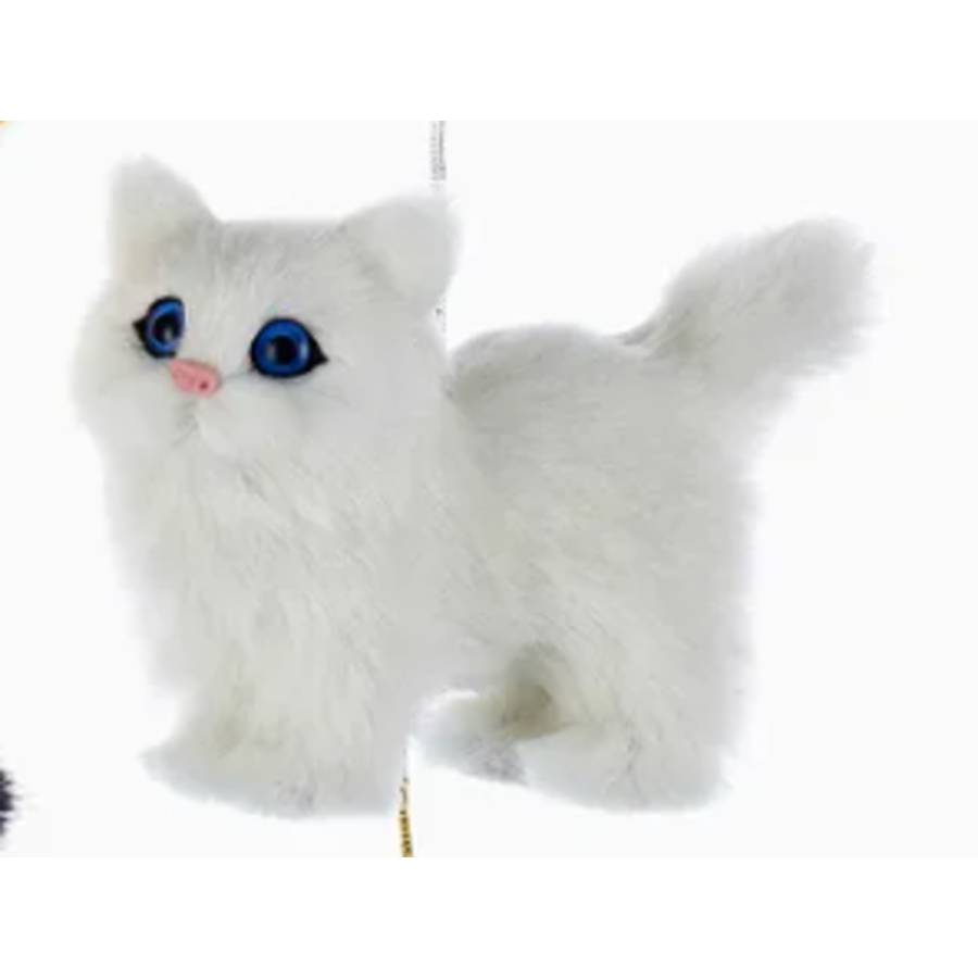 Cat Plush Ornament 4.3"