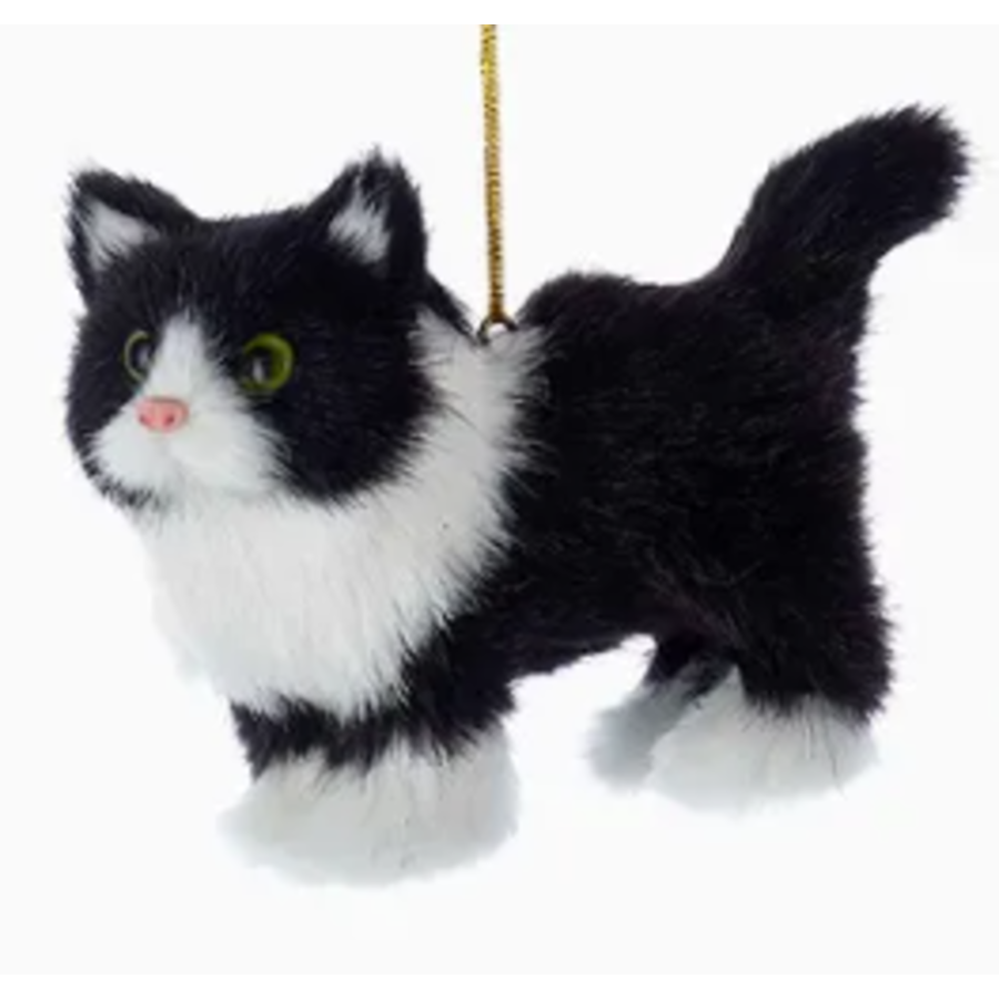 Cat Plush Ornament 4.3"