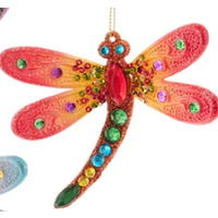 Acrylic Dragonfly Ornament 3"