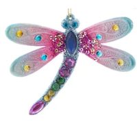 Acrylic Dragonfly Ornament 3"