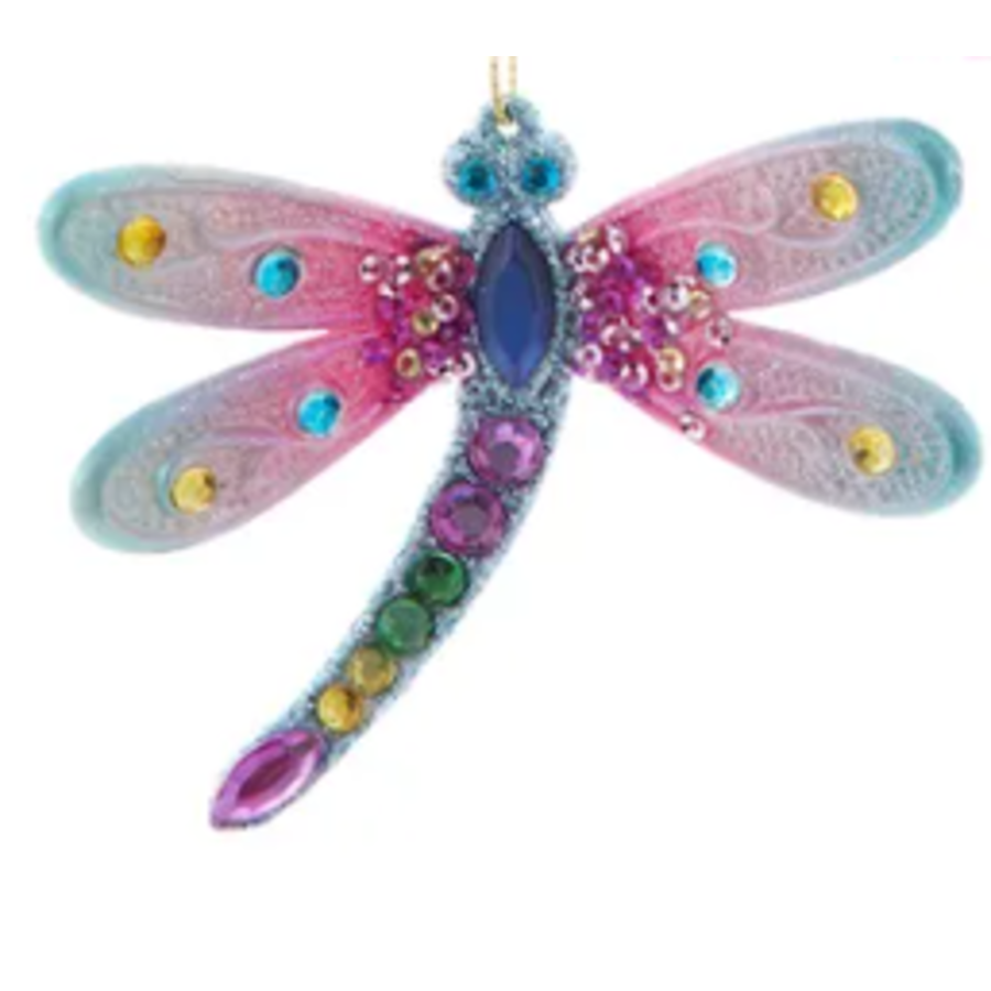 Acrylic Dragonfly Ornament 3"