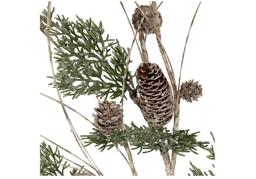  Kurt Adler Pinecone Cedar Pick 16" 