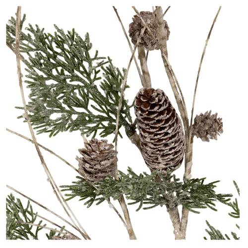  Kurt Adler Pinecone Cedar Pick 16" 