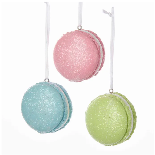  Kurt Adler Macaroon Ornament 2.25" 