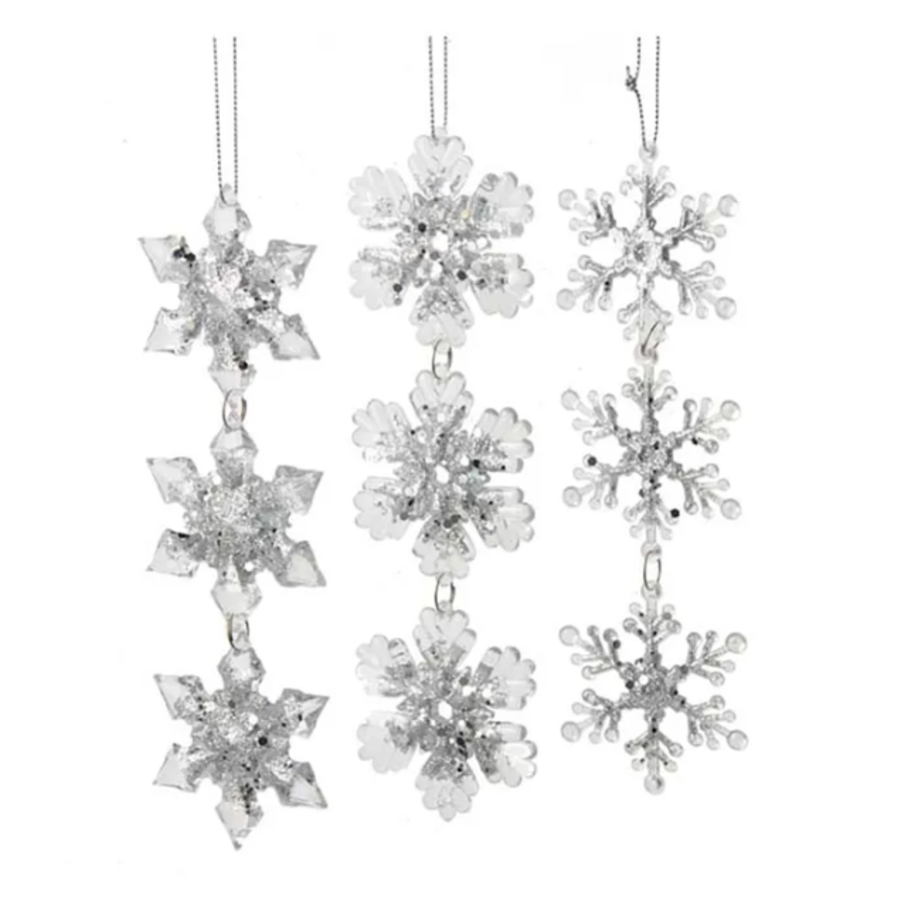 Acrylic Ice 3 Dangle Ornament