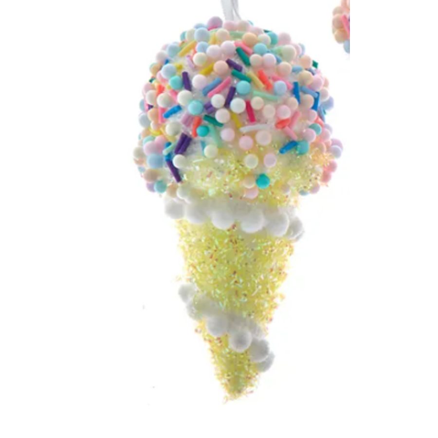 Ice Cream Cone Ornament