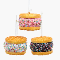 Waffle Ice Cream Sandwich Ornament
