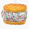 Kurt Adler Waffle Ice Cream Sandwich Ornament