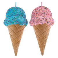 Large Ice Cream Cone Ornament