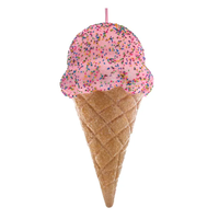 Large Ice Cream Cone Ornament