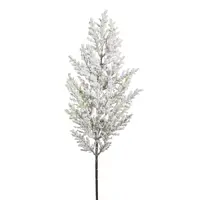 25" Glittered Cedar Spray