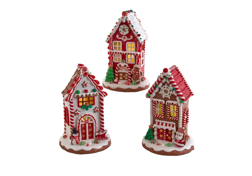  Kurt Adler Gingerbread House Tall 