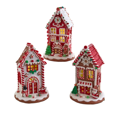  Kurt Adler Gingerbread House Tall 