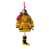 Fireman Uniform Resin Ornament