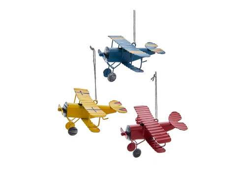  Kurt Adler Airplane Ornament 