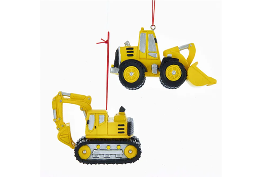  Kurt Adler Tractor Ornament 