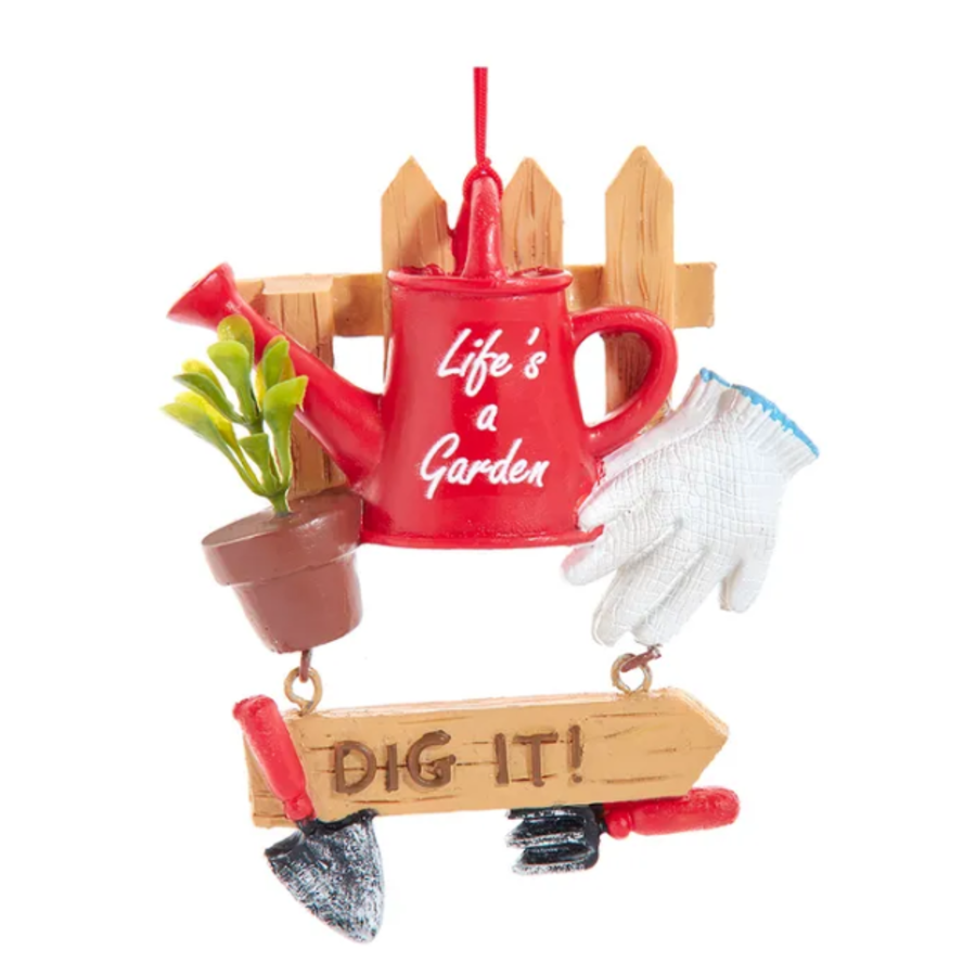 Life's a Garden Ornament