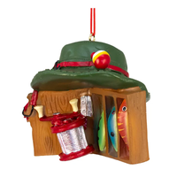 Tackle Box Hat Ornament