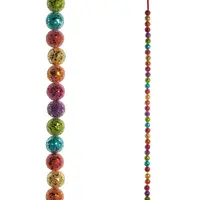 Bright Multicolor Ball Garland 4'