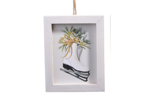  Farmhouse Frost Framed Orn 