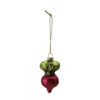 Glass Vegetable Ornament