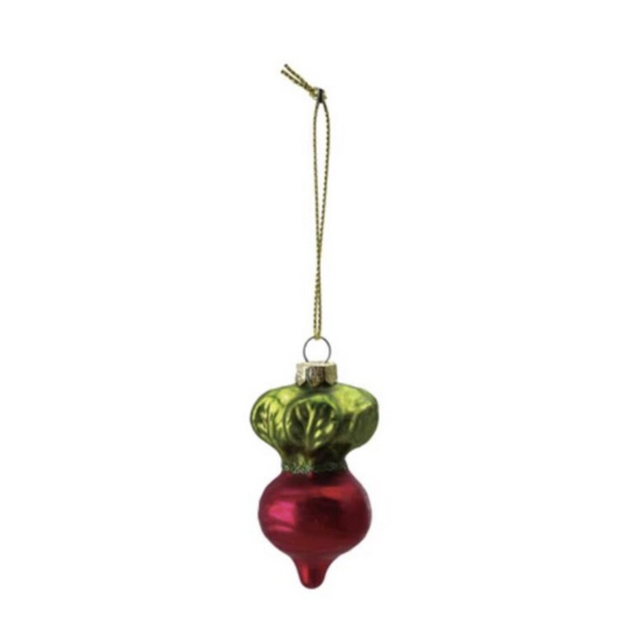 Glass Vegetable Ornament