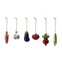 Glass Vegetable Ornament