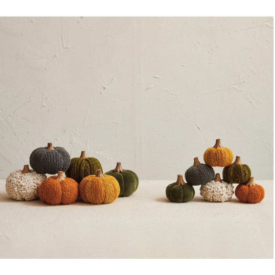Pumpkin with Wood Stem