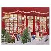 Holiday at the Toy Shop Lighted Wall Art 18x14