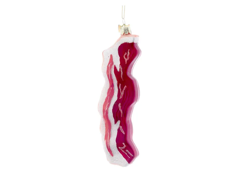  Kurt Adler Bacon Glass Ornament 