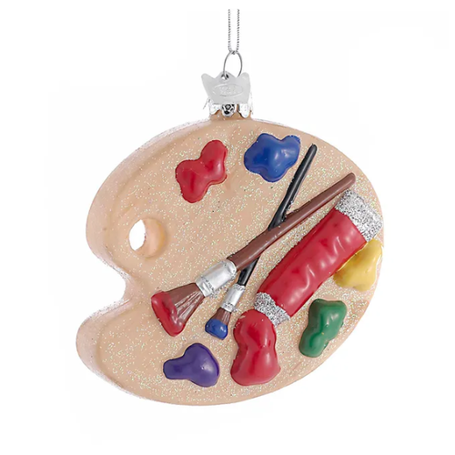  Kurt Adler Painting Glass Ornament 