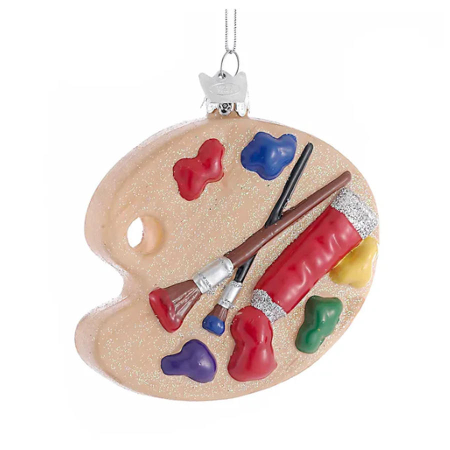 Painting Glass Ornament