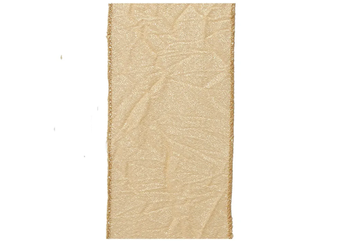  Kurt Adler Gold Ribbon Crinkled 