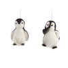 Kurt Adler Flocked Penguin Ornament
