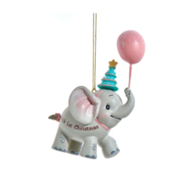 Elephant Baby Ornament