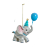 Kurt Adler Elephant Baby Ornament