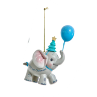 Elephant Baby Ornament