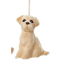 Plush Dog Ornament