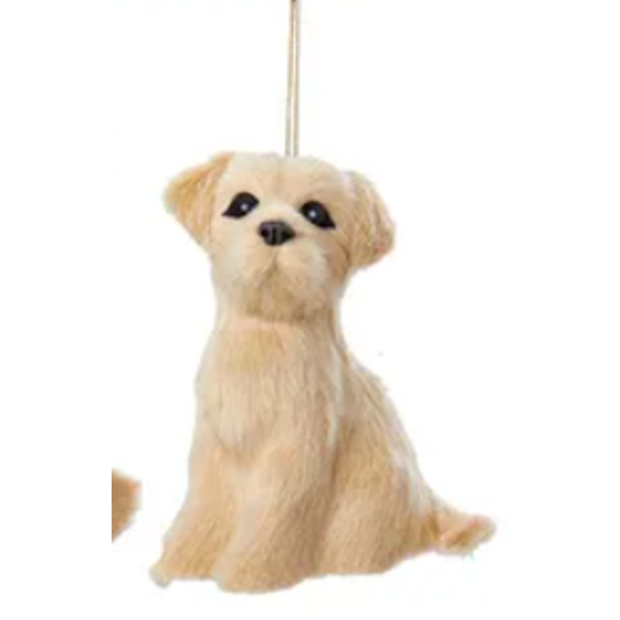 Plush Dog Ornament