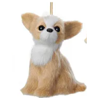 Plush Dog Ornament