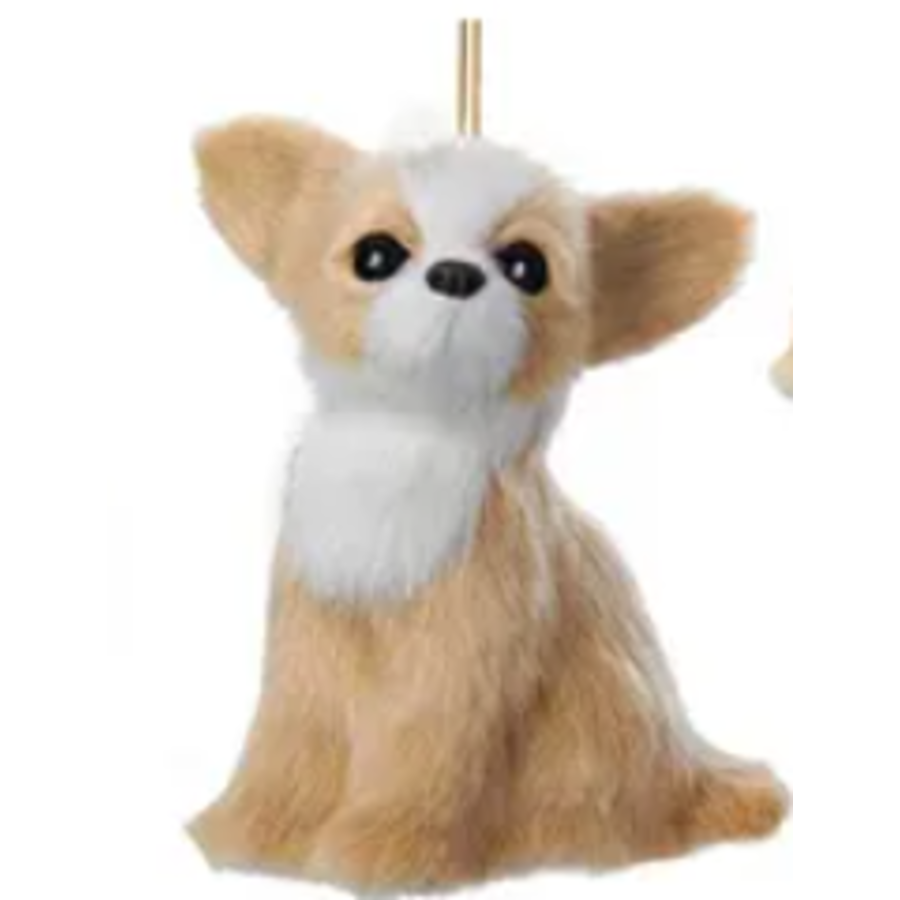 Plush Dog Ornament