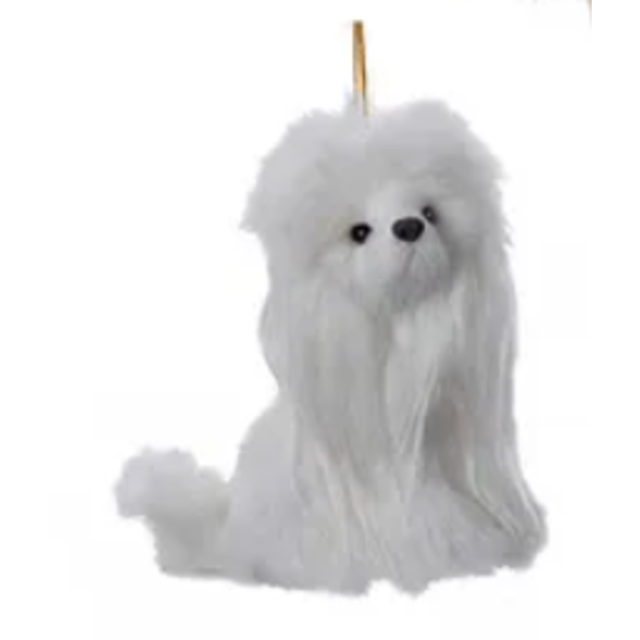 Plush Dog Ornament