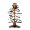 Creative Co-Op Metal Pinecone Shaped Taper Holder