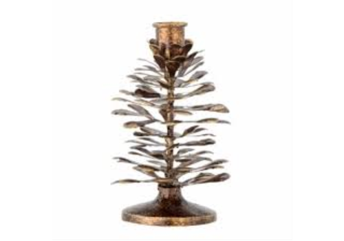  Creative Co-Op Metal Pinecone Shaped Taper Holder 
