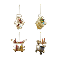 Metal Bar Cart Ornament